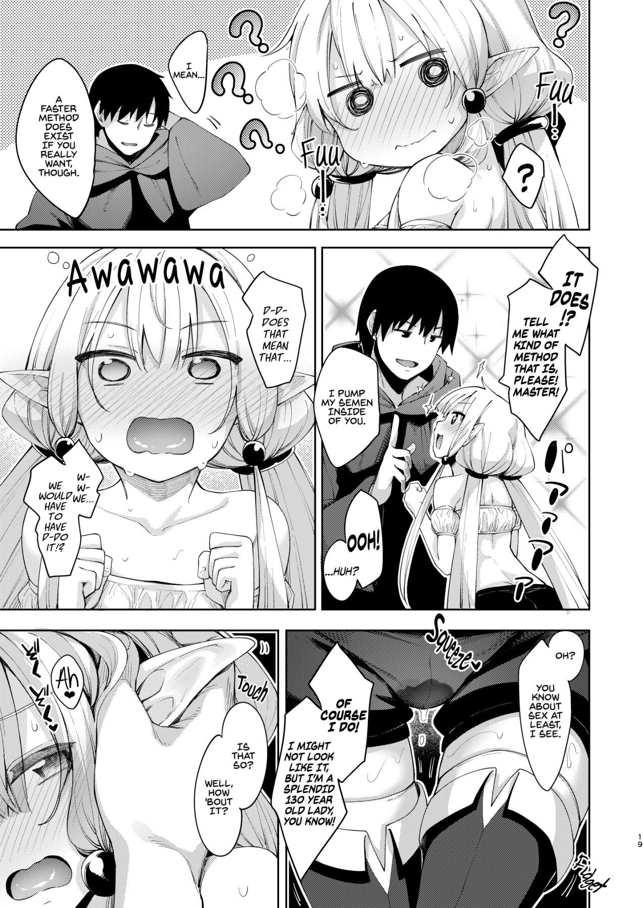 Hentai Manga Comic-I'm in Another World, so I Guess I'll Use Magic to Be Lewd II-Read-18